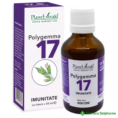 Polygemma 17 Imunitate x 50 ml, PlantExtrakt
