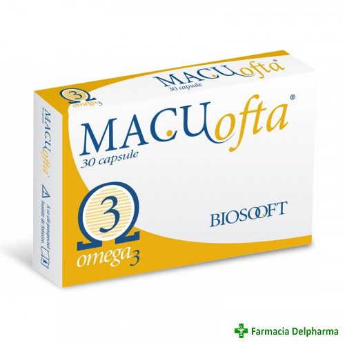 Macuofta Omega 3 x 30 caps., Bio Sooft