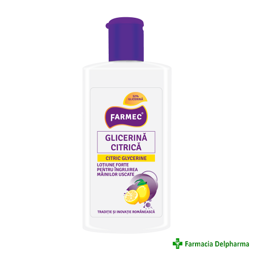 Glicerina citrica îngrijire maini x 150 ml 609 , Farmec