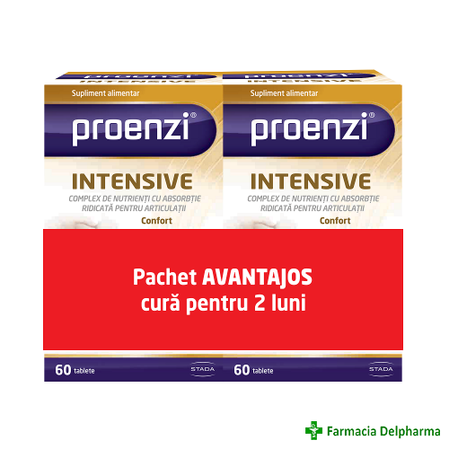 Proenzi ArtroStop Intensive 2 x 60 compr. pachet avantajos, Walmark