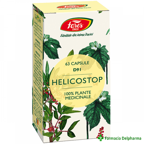 Helicostop d91 x 63 caps.