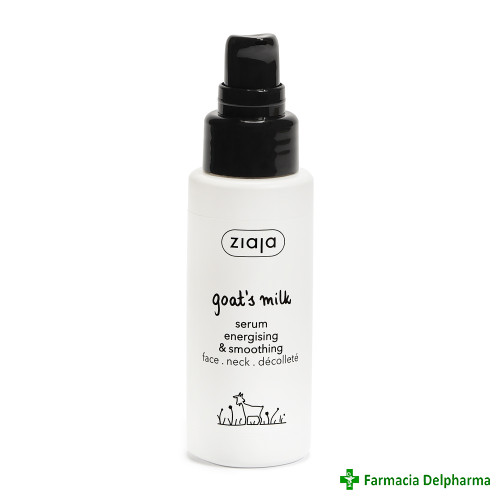 Ser calmant pentru fata, gat si decolteu cu lapte de capra (Goat's Milk) x 50 ml, Ziaja