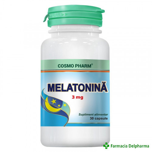Melatonina 3 mg x 30 caps., Cosmopharm