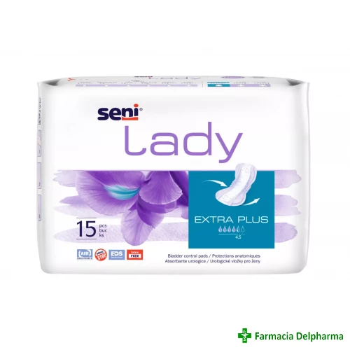 Absorbante seni lady extra plus x 15 buc