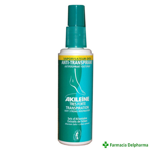 Vaporizator deodorant antiperspirant picioare Akileine x 100 ml, Asepta