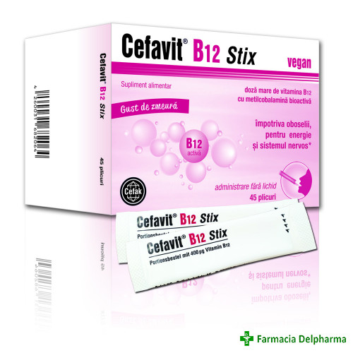 Cefavit B12 x 45 plicuri, Cefak KG