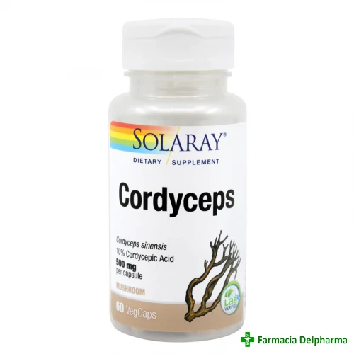 Cordyceps Solaray x 60 caps., Secom