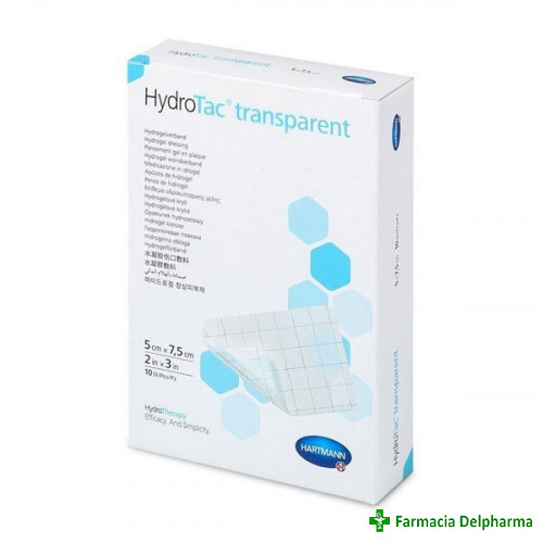 HydroTac transparent pansament cu hidrogel 5 cm x 7.5 cm x 1 buc., Hartmann