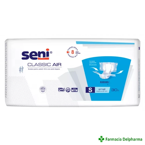 Scutece pentru adulti Seni Classic Air Small x 30 buc., Seni