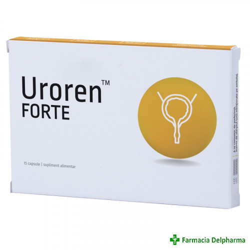 Uroren Forte x 15 caps., Naturpharma