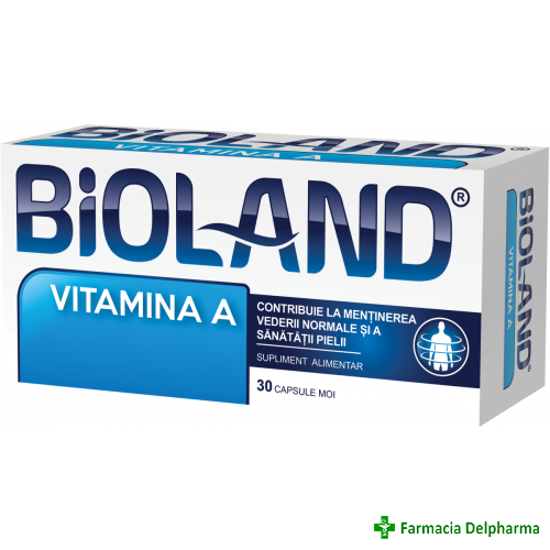 Bioland Vitamina A x 30 caps., Biofarm