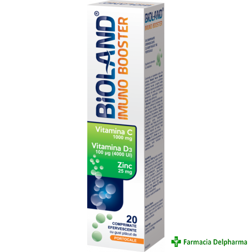 Bioland Imuno Booster x 20 compr. eff., Biofarm