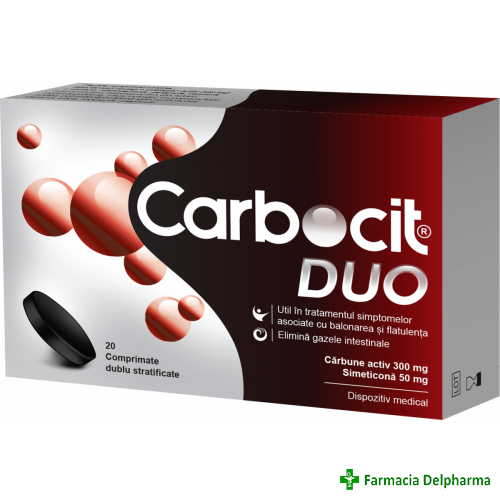 Carbocit Duo x 20 compr., Biofarm