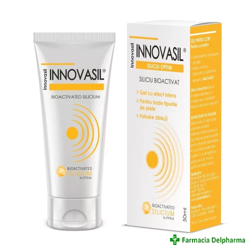 Gel cu siliciu bioactivat Innovasil x 50 ml, Eytelia