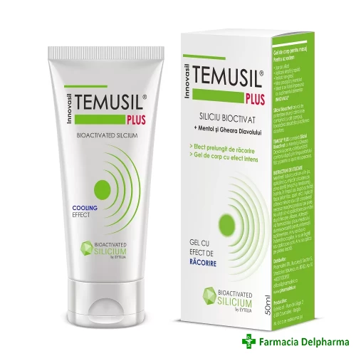 Gel racoritor cu siliciu bioactivat Temusil Plus x 50 ml, Eytelia