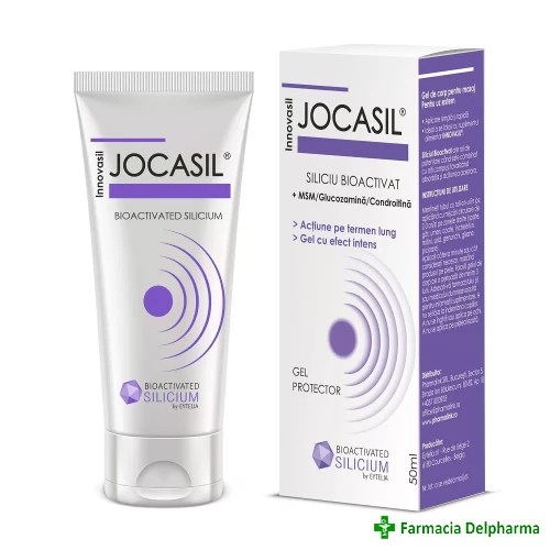 Gel protector cu siliciu bioactivat Jocasil x 50 ml, Eytelia