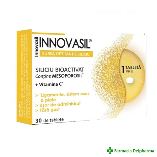 Siliciu bioactivat Innovasil x 30 compr., Eytelia