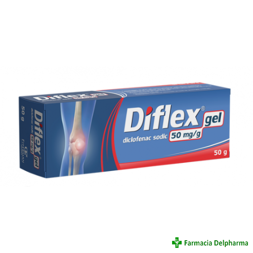 Diflex gel 50mg/g x 50 g, Fiterman