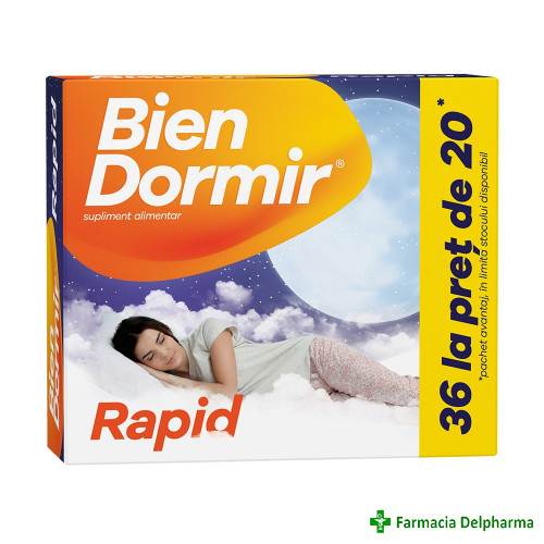 Bien Dormir Rapid x 36 caps., Fiterman