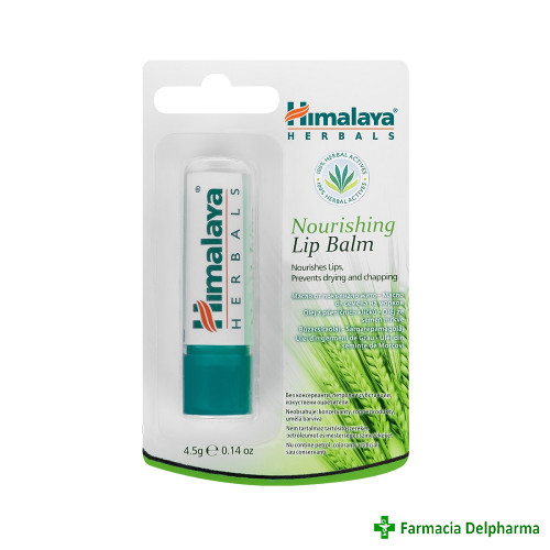 Balsam de buze hranitor x 4.5 g, Himalaya