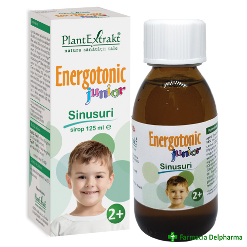 Energotonic Junior Sinusuri sirop x 125 ml, PlantExtrakt