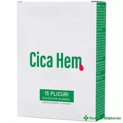 Cica Hem x 15 plicuri, Naturpharma