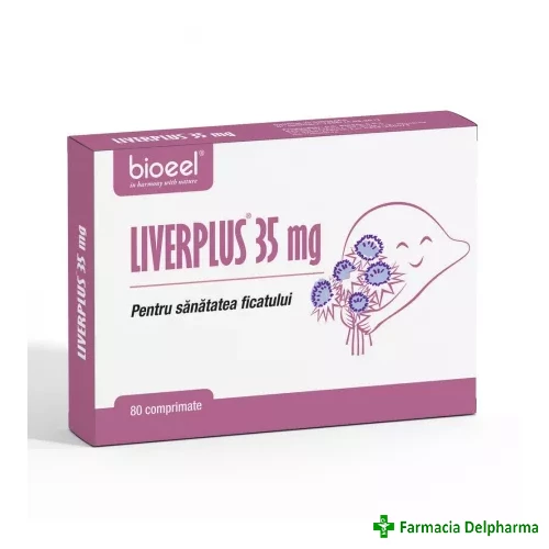 Liverplus 35 mg x 80 compr., Bioeel