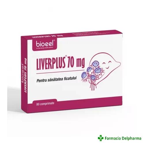 Liverplus 70 mg x 80 compr., Bioeel