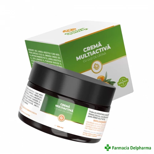 Crema multiactiva cu ulei de catina x 50 ml, Orange Valley