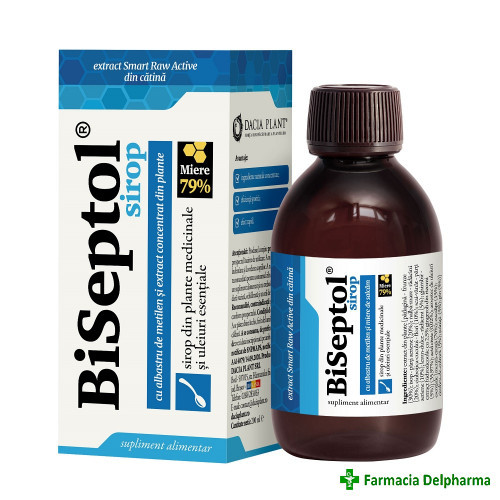 BiSeptol sirop x 200 ml, Dacia Plant