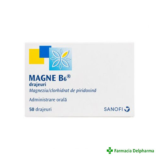 Magne B6 x 50 draj., Sanofi