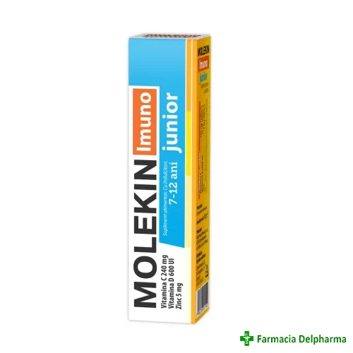 Molekin Imuno Junior 7-12 ani x 20 compr. eff., Zdrovit