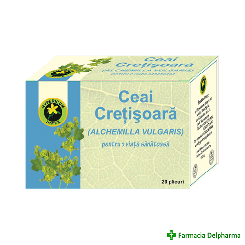 Ceai Cretisoara x 20 plicuri, Hypericum