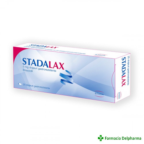 Stadalax 5 mg x 25 draj., Stada
