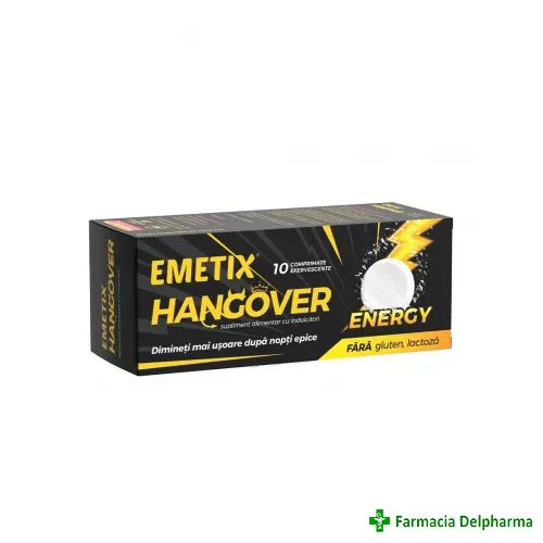 Emetix Hangover x 10 compr. eff., Fiterman