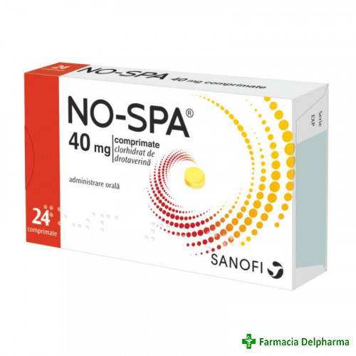 No-Spa 40 mg x 24 compr., Sanofi