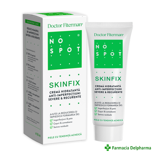 Crema hidratanta anti-imperfectiuni No Spot Skinfix x 50 ml, Doctor Fiterman
