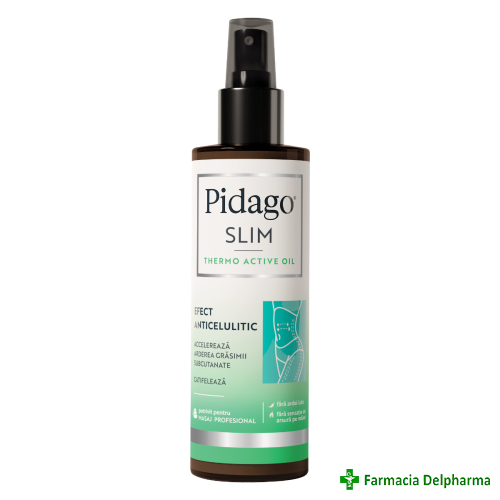 Pidago Slim ulei Thermo Active x 150 ml, Fiterman