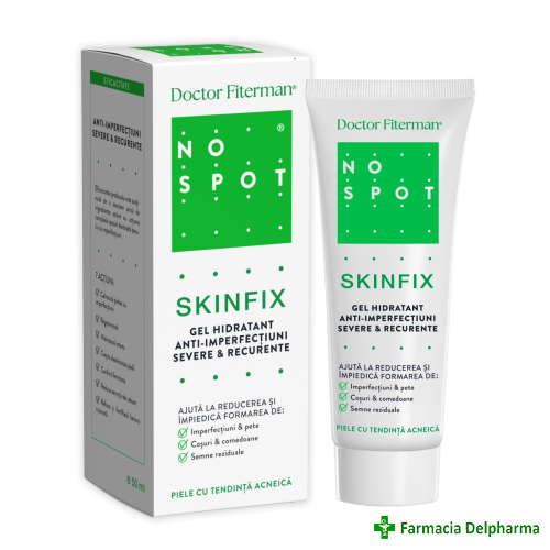 Gel hidratant anti-imperfectiuni  No Spot Skinfix x 50 ml, Doctor Fiterman