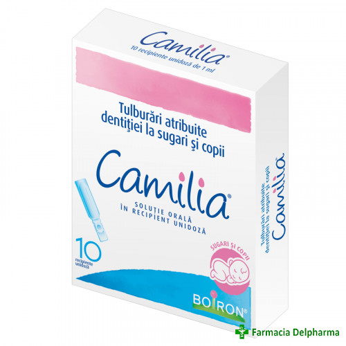 Camilia solutie orala x 10 unidoze, Boiron