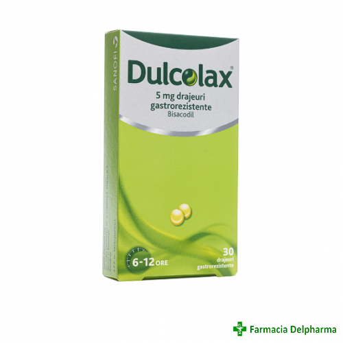 Dulcolax 5 mg x 30 draj., Sanofi