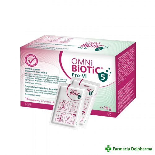 Omnibiotic Pro-Vi 5 x 14 plicuri, Institut Allergosan