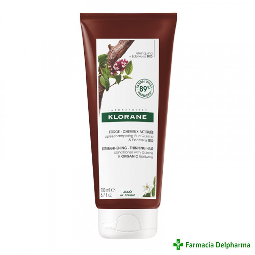 Balsam cu chinina si floare de colt Klorane x 200 ml, Pierre Fabre