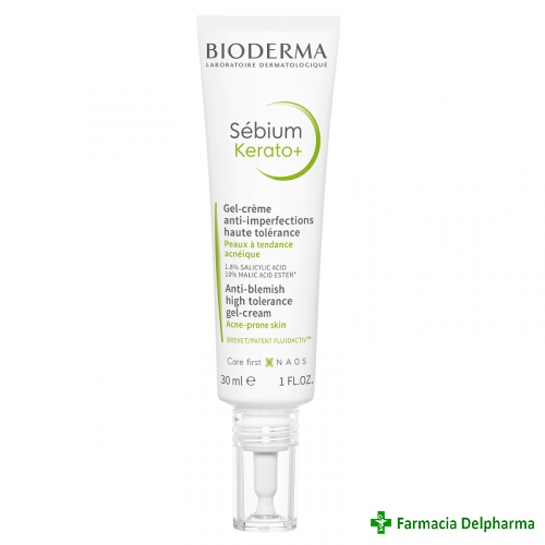 Sebium kerato+ gel-crema anti-imperfectiuni x 30 ml, Bioderma