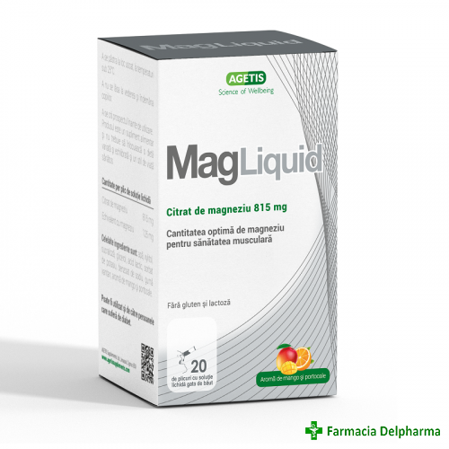 MagLiquid solutie x 20 plicuri, Agetis
