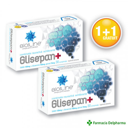 Glisepan+ x 30 compr. 1+1 gratis, Helcor