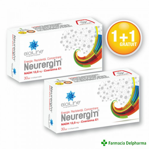 Neurergin 12.5 mg x 30 compr. 1+1 gratis, Helcor