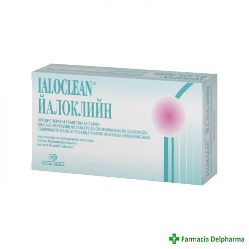 Ialoclean orodispersabil x 30 compr., Farma-Derma