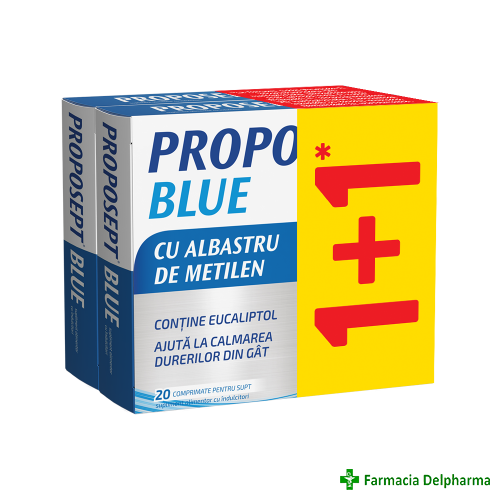 Proposept Blue x 20 compr. supt 1+1 gratis, Fiterman