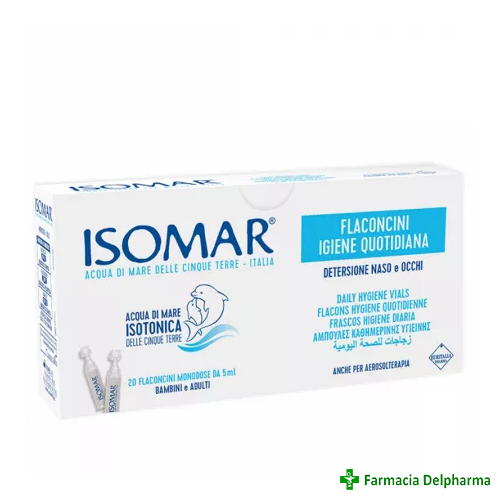 Apa de mare izotonica 20 monodoze x 5 ml, Isomar